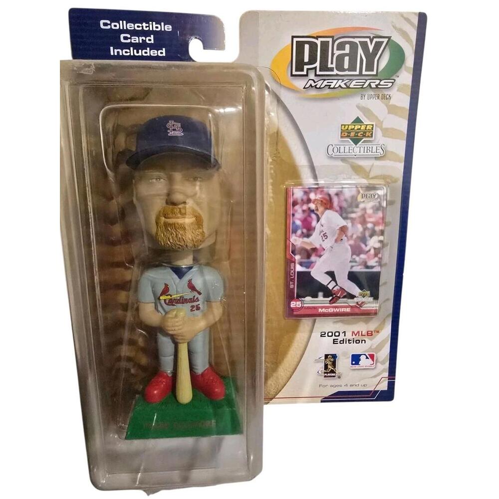 Mark McGwire Bobblehead 2001 MLB Edition Upper Deck Collectibles  Play Makers